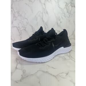 Nike Epic React Flyknit 2 Black White Size Men's 11 US - BQ8928 002 New No box
